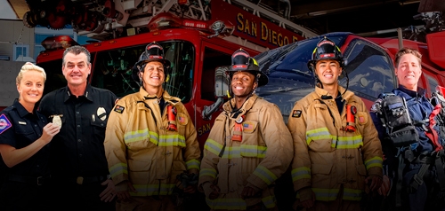 SDFD personnel