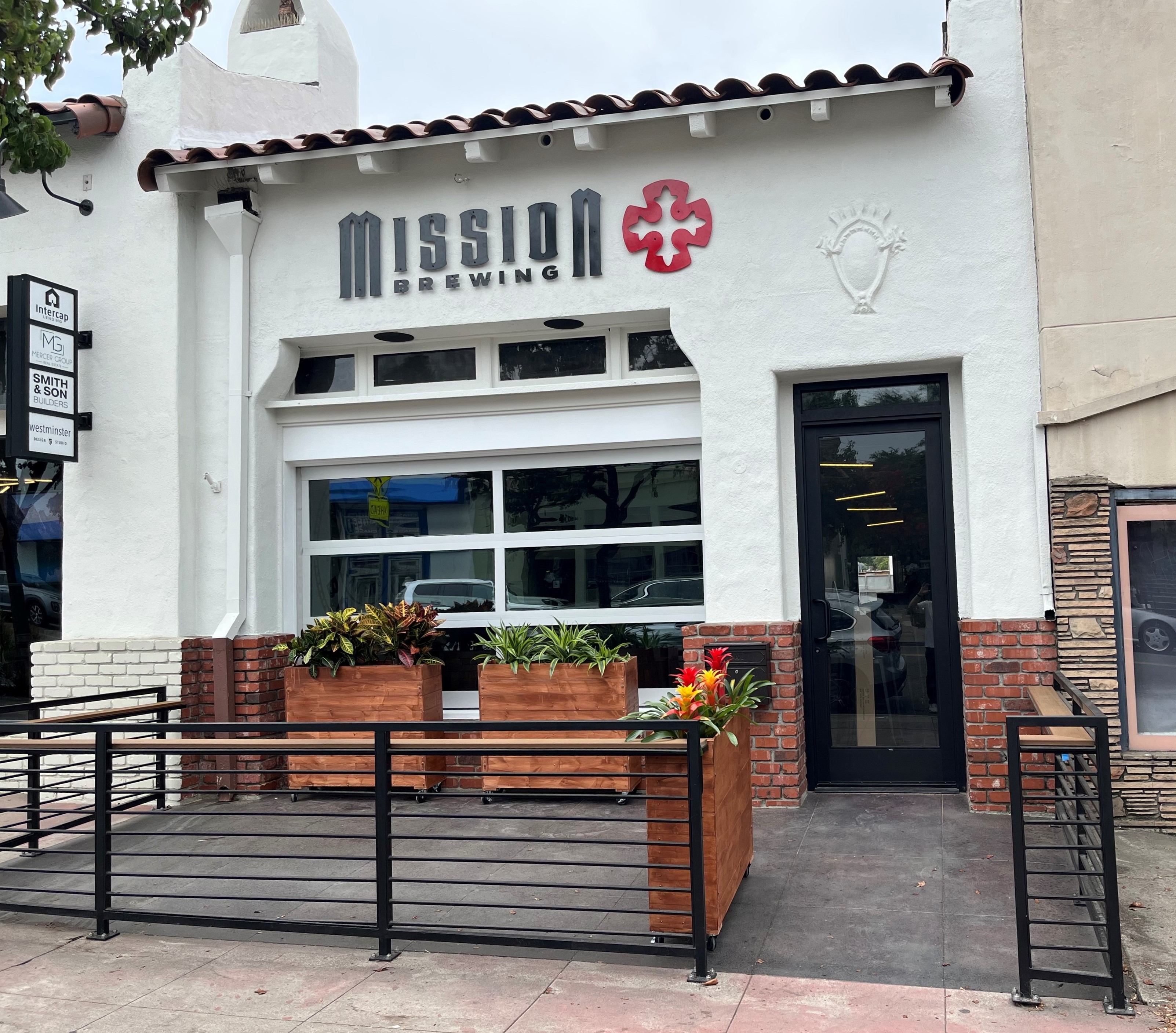 Mission Brewery restaurant after SIP