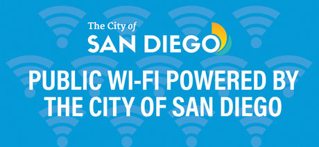 Public WiFi powered by the City of San Diego