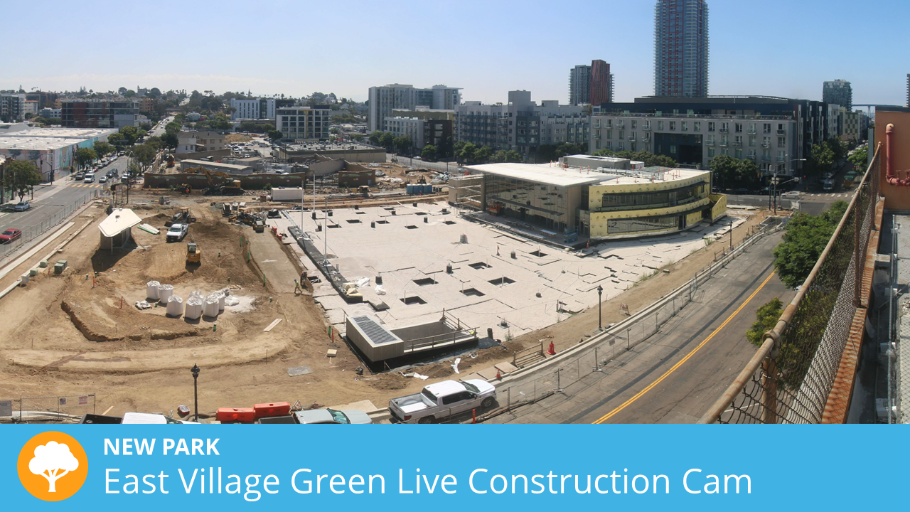 East Village Green Construction