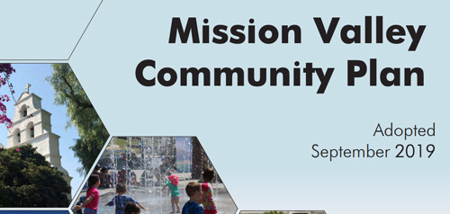 Cover of Mission Valley Community Plan document