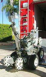 Photo of bomb disposal robot