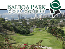 Photo of Balboa Park Golf Course and Logo