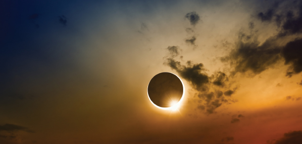 Image of a solar eclipse.