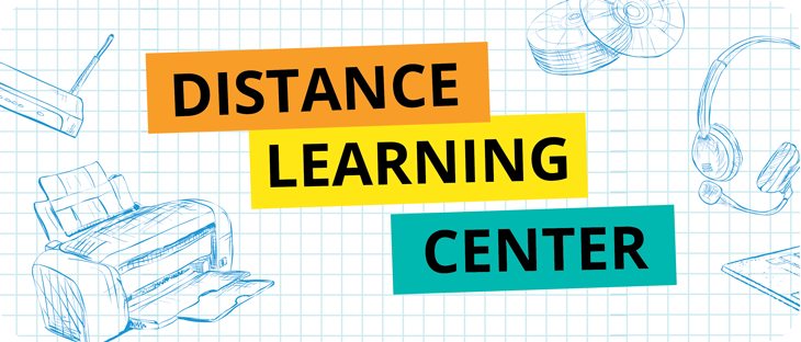 Distance Learning Center graphic