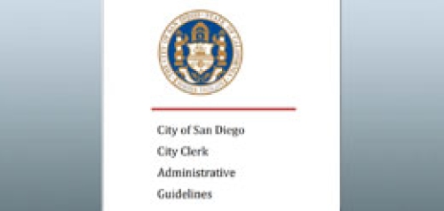 City Clerk Administrative Guidelines