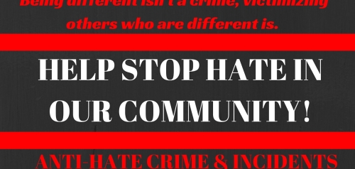 Stop Hate Crimes and Incidents