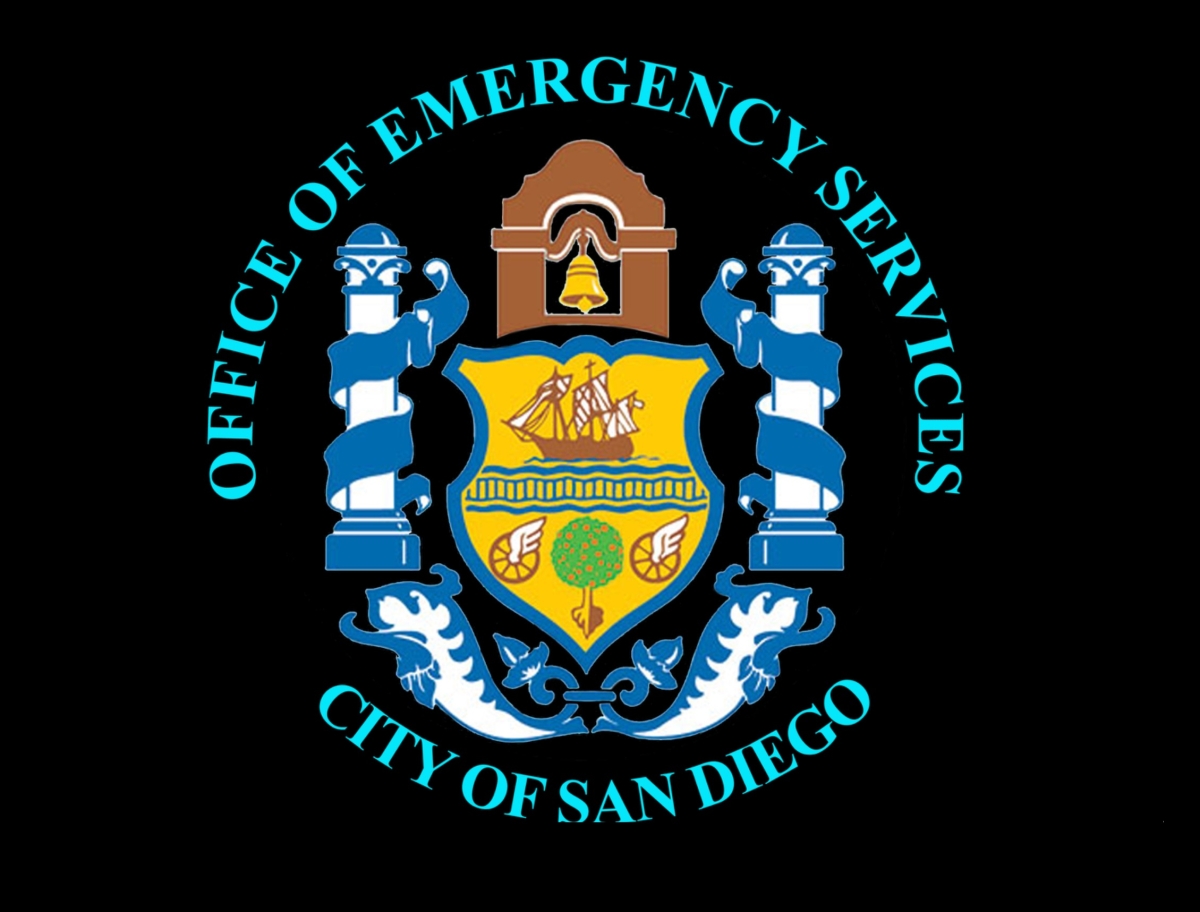City of San Diego Office of Emergency Services Logo 