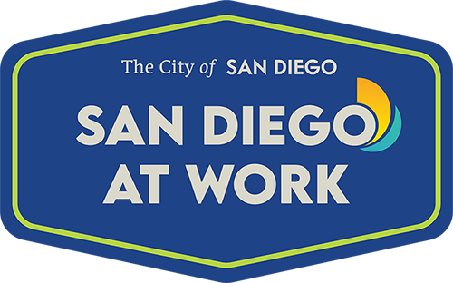 San Diego at Work logo for Transportation Department