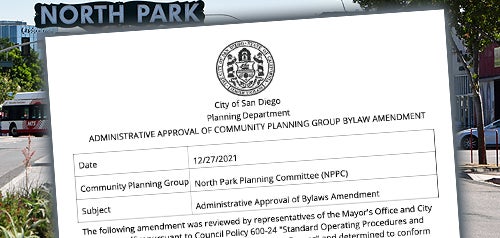Screenshot of Bylaws document