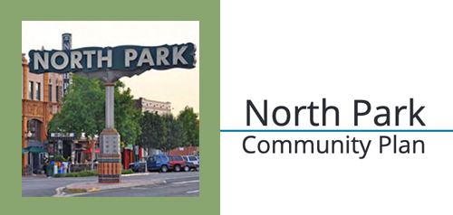 Cover of North Park Community Plan document