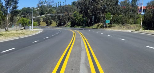 Southbound on Morena Boulevard