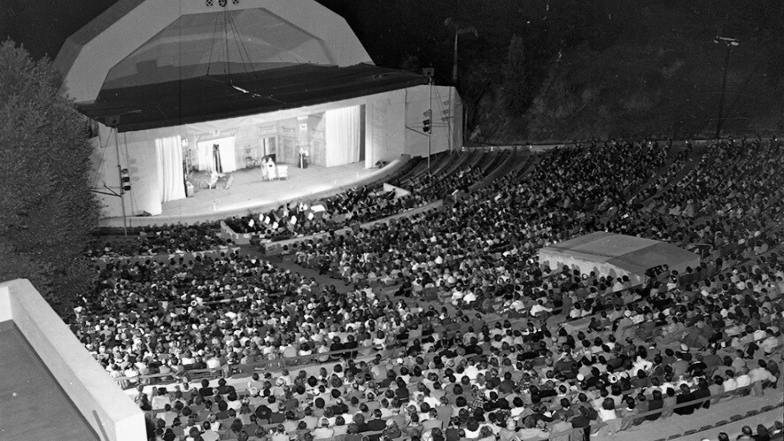 old photo of starlight bowl 