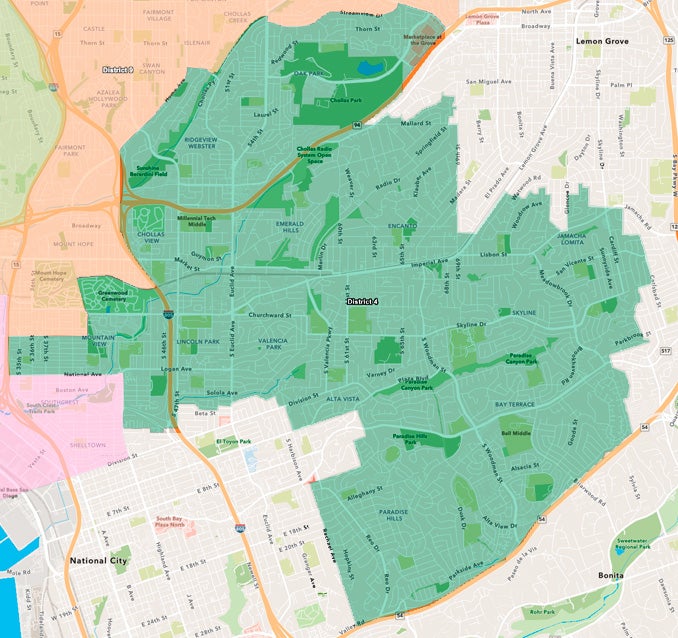 Council District 4 Map