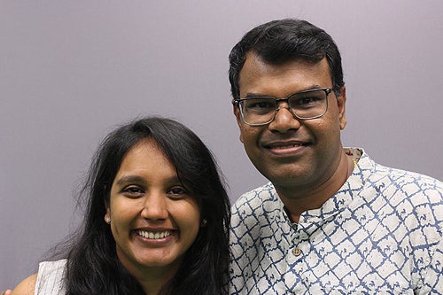 Murli Gudi and Sameera Rao