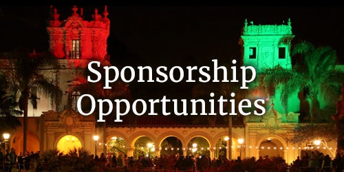 El Prado at Balboa Park during December Nights