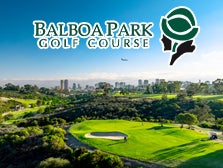Photo of Balboa Park Golf Course and Logo