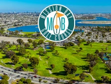 Photo of Mission Bay Golf Course and Logo
