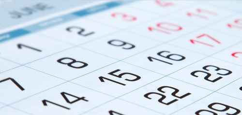 A calendar