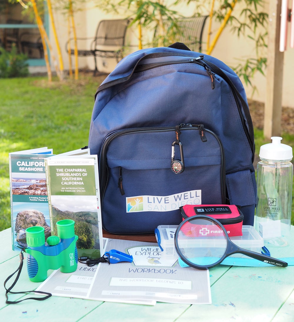 Photo of Check Out Nature backpack with various tools