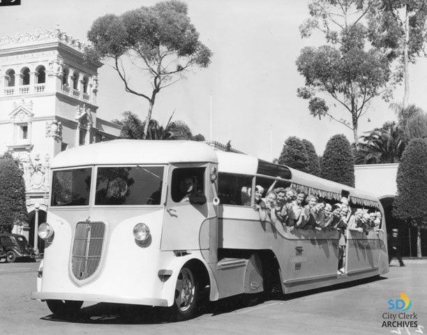 1935-36 California Pacific Exposition, Bus Transportation | City ...