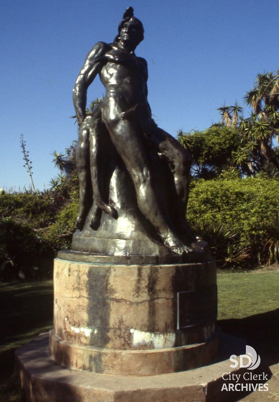 The Indian Sculpture in Presidio Park by Arthur Putnam | City of San