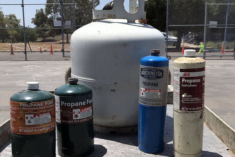 Propane Gas Cylinders  City of San Diego Official Website