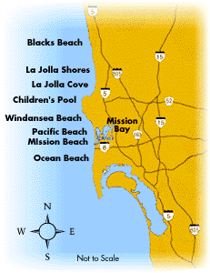 san diego beaches map San Diego Beaches Lifeguard Services City Of San Diego Official Website san diego beaches map