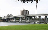 Photo of Mission Bay, bridge and hotel