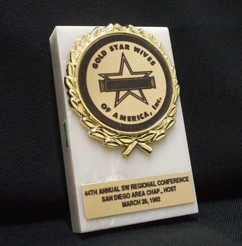 Paperweight From Gold Star Wives City Of San Diego Official Website