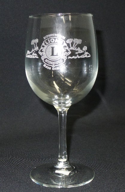 Lion's Club Wine Glass | City of San Diego Official Website