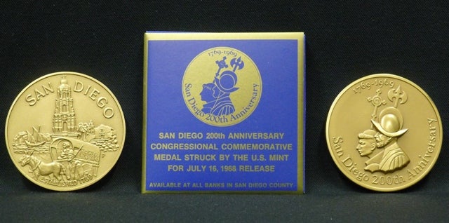 San Diego 200th Anniversary Commemorative Coins | City Of San Diego ...