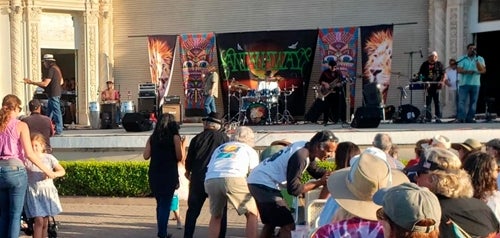 Organ Pavilion band