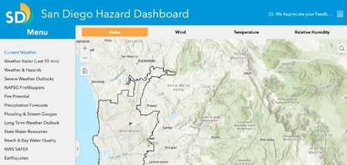 San Diego Emergency Dashboard