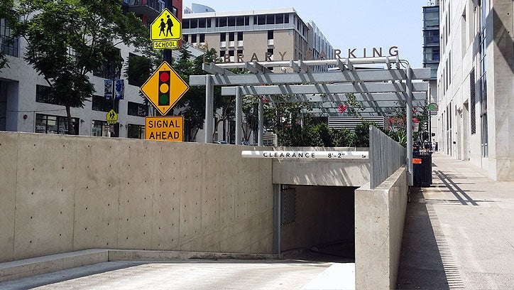 Parking at the Central Library City of San Diego Official Website