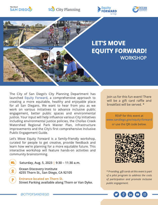 Let's Move Equity Forward Flyer