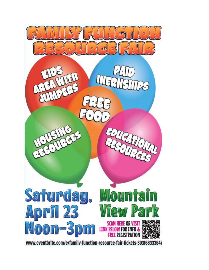 Mountain View Family Resource Fair