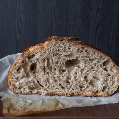 Bread on a table