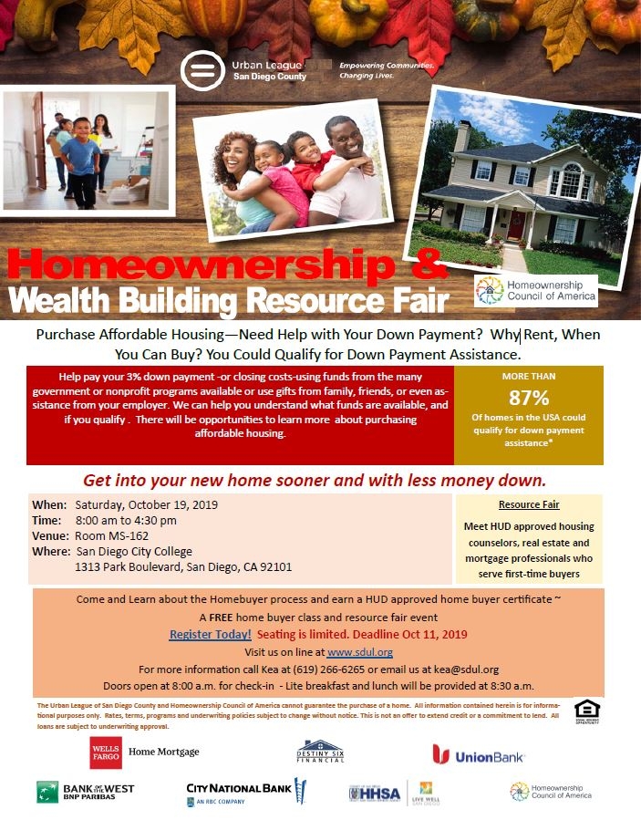 Homeownership & Wealth Building Resource Fair