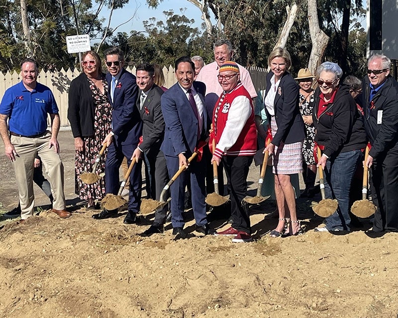 Olive Street Park Groundbreaking