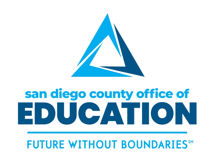 Logo of the San Diego County Office of Education, Future Without Boundaries