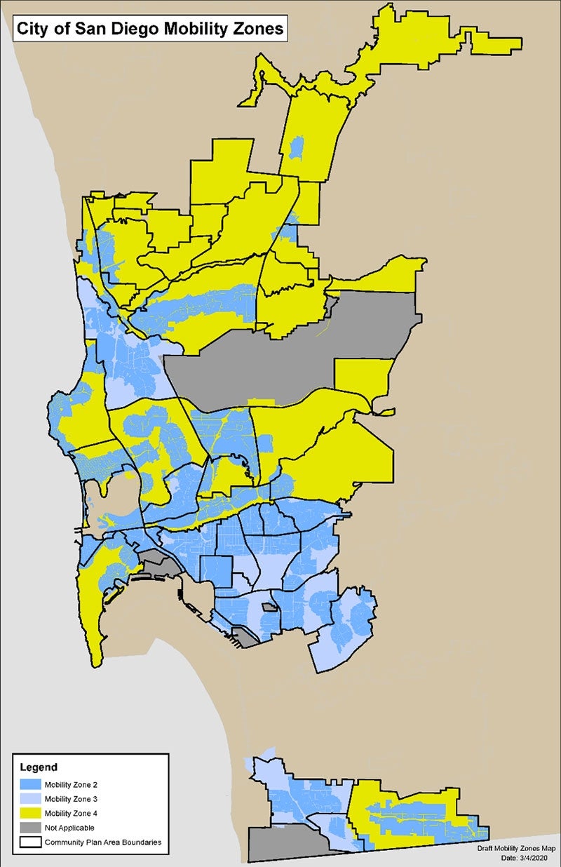 Complete Communities: Mobility Choices | City Of San Diego Official Website