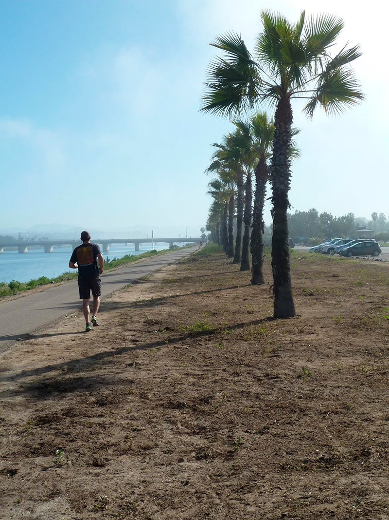 Jogger at Robb Field