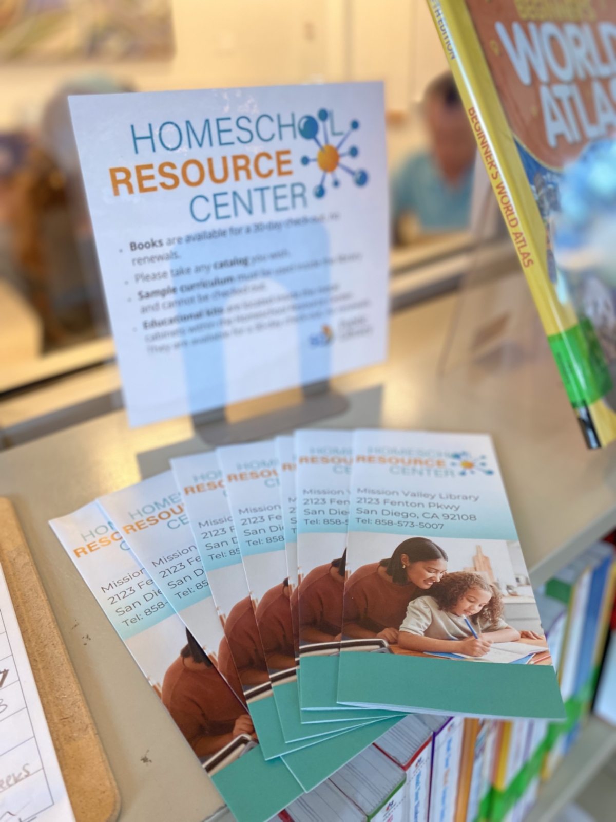Homeschool Resource Center brochures