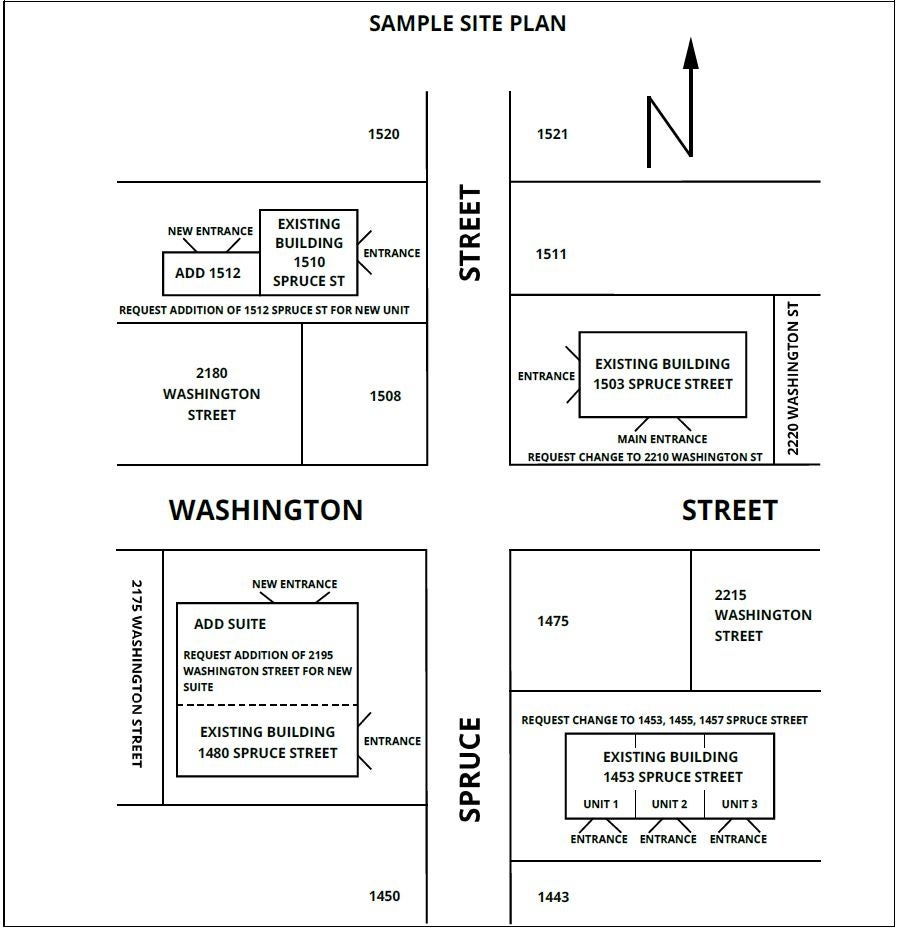 Sample Site Plan