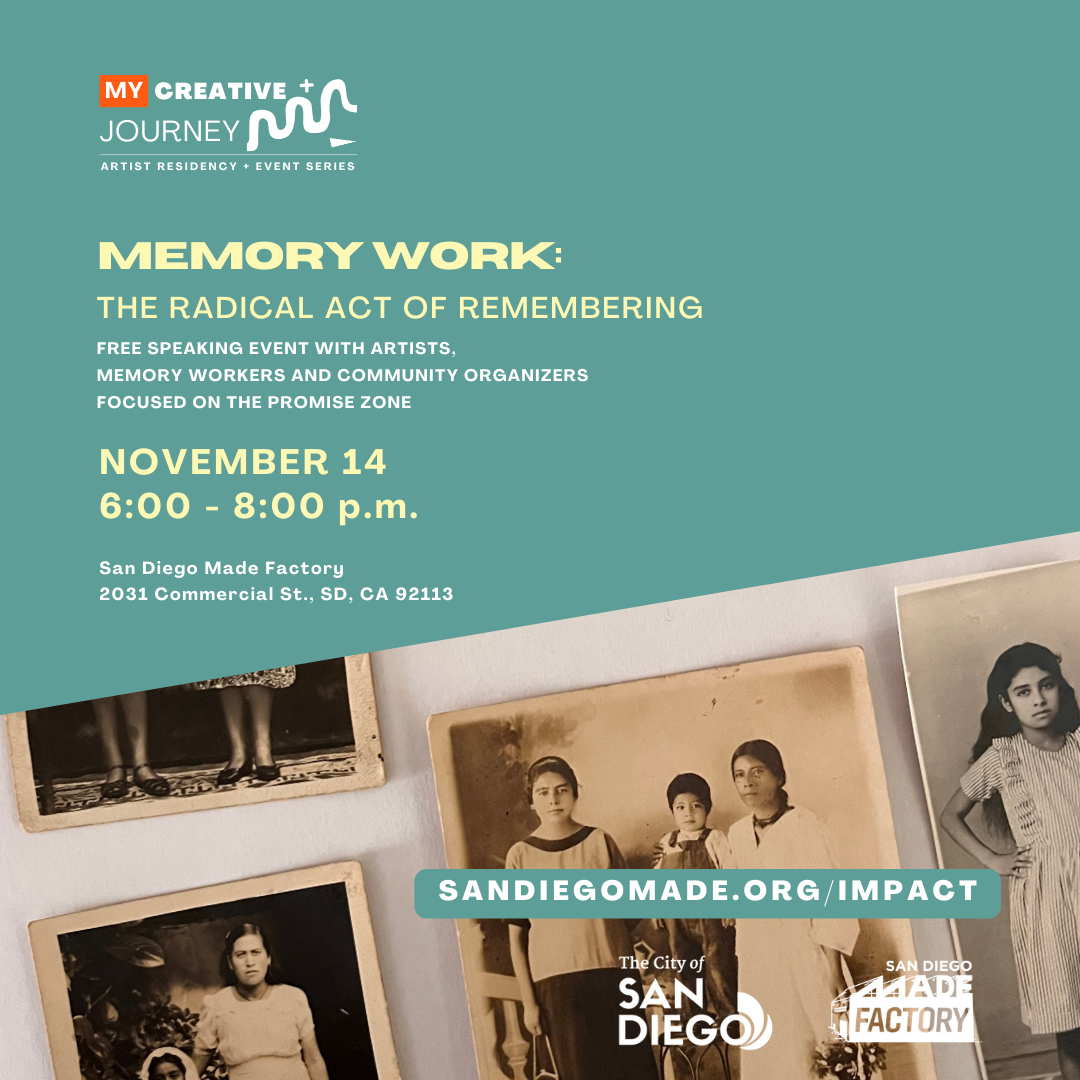 Memory Work: The Radical Act of Remembering Flyer