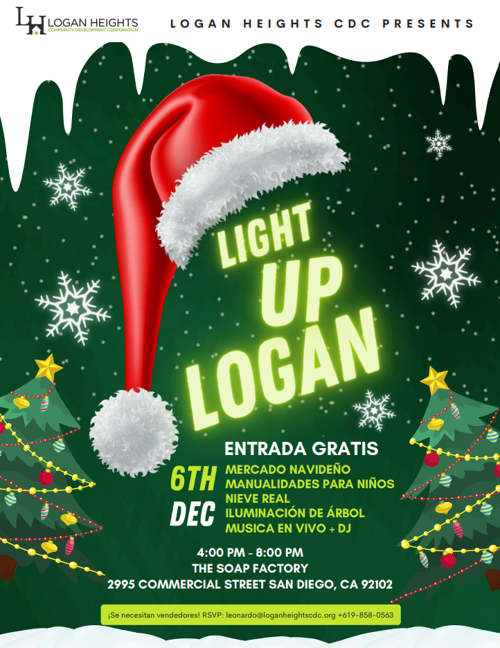 Light Up Logan flyer in spanish 