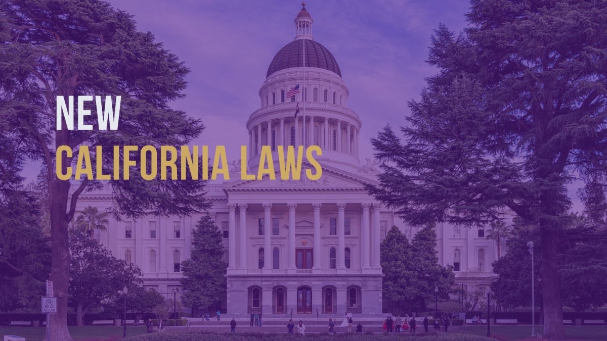 New California Laws