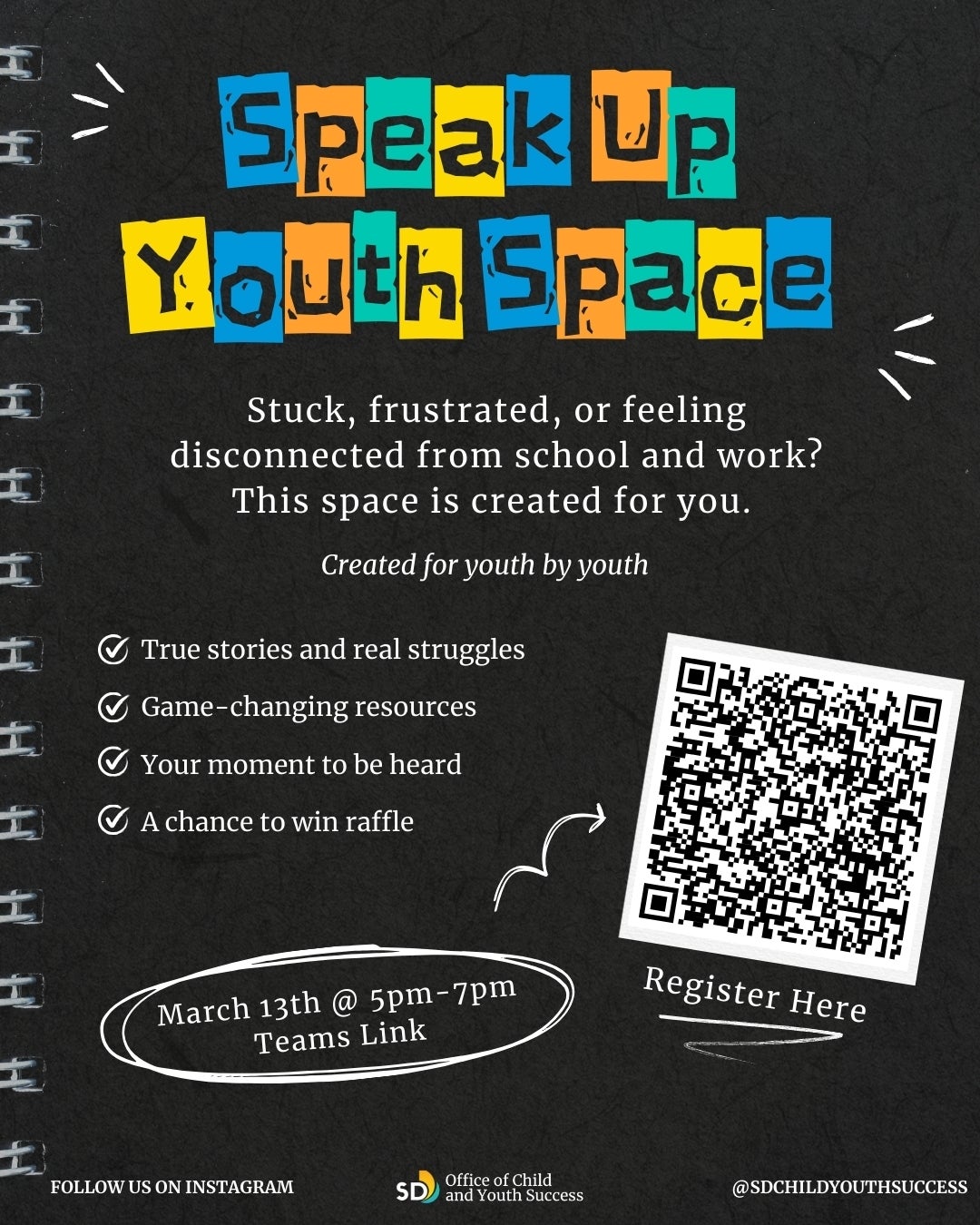 Speak Up Youth Space