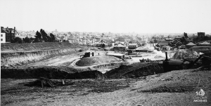 1914 Balboa Stadium Under Construction